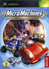 Micro Machines PAL Xbox  box art